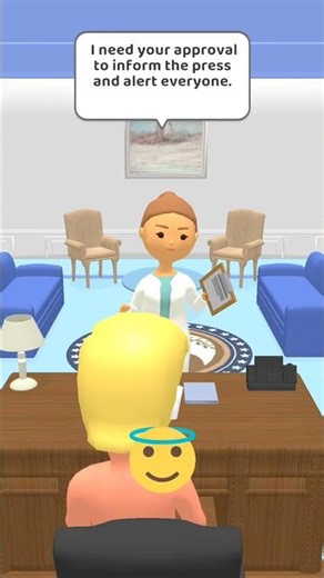 The President Game | Funny Mobile Gameplay Walkthrough #thepresident #trump #usa