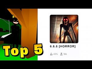Top 5 SCARIEST Roblox Games You Shouldn’t Play Alone! (2024 Halloween Edition)