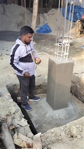 How I Built a 3-Story Foundation Base for Just $150 | Real Construction Process