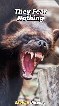 Wolverine | One Of The Most Aggressive Animals #wolverine #shorts