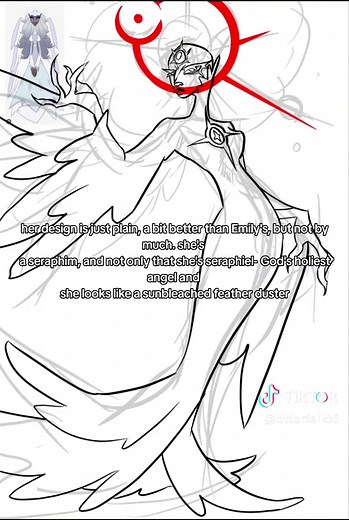 Redesigning Hazbin Characters: Sera, the Seraphim Angel