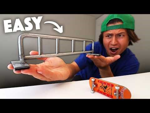 D.I.Y FINGERBOARD RAILS
