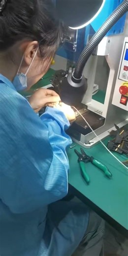 Automatic Crimping Machine for Harness Terminals