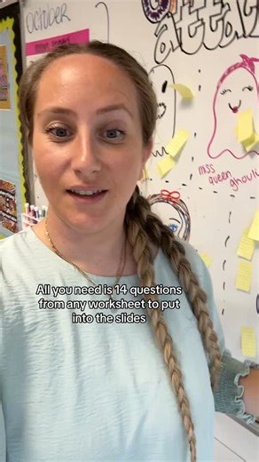 Christine Boyd on Instagram: "Comment “ghost” and I’ll DM you the link to grab it!! #teacher #halloweenreviewgame #mathteacher #hsteacher #mathreview #teachersofinstagram #tiktokteacher"