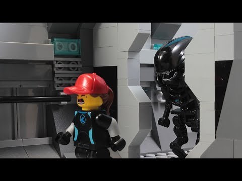 Lego Alien First Contact Episode 1 Stop Motion Animation