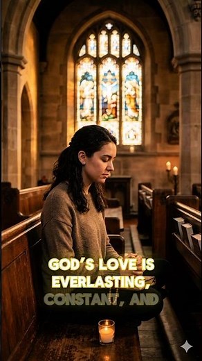 God's Love Never Ends | Scripture Prayer Moment #godslove #faith #prayer