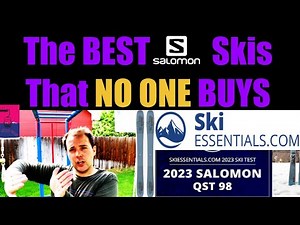 NOBODY BUYS These Skis Even Though THEY RULE: Salomon QST 98 Ski Essentials Review Reaction