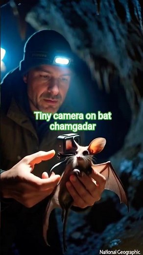 Camera Attached to a Bat Reveals Hidden Underground Colony