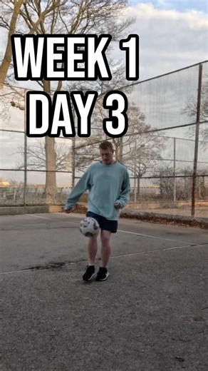 Week 1 Day 3 - Wall passing drills + hamstring strength 🔥 #soccer #football #drills