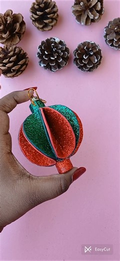 Christmas Ornaments ❄️ Christmas Decoration Foam Sheet Craft Ideas Tutorial ✨️🎄🎊 #shortsviral