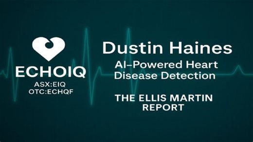 AI Heart Tech Breakthrough - Ellis Martin Interviews Dustin Haines, CEO Echo IQ Limited (ASX:EIQ) | ABN Newswire