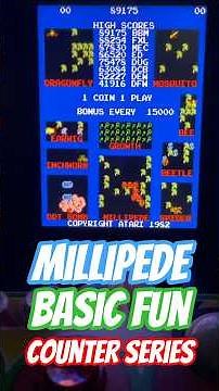 Millipede on Basic Fun Centipede Counter Series