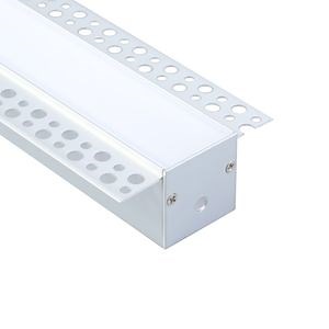 Decoration Lighting LED Plastic Extrusion Drywall Plaster in LED Strip Profile