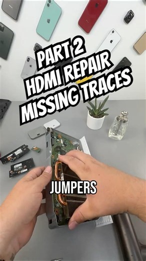 This Xbox HDMI Repair Was WAY Worse Than It Looked 😳 Part 2 #Repair #ConsoleRepair