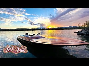 BUCK WILD GIVES A NEW LOOK TO A CUSTOM PAINTED METAL FLAKED 70'S JET BOAT! Part ONE...