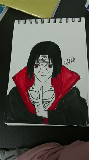 itachi sketch #narutoshippuden #itachi #art #drawing #phonkagressive
