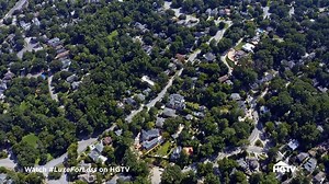 The green in the countertops might be our favorite part! 😍 #LuxeForLess #HGTV | HGTV