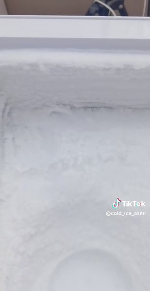 Deep Freezer Frost Eating ASMR 12