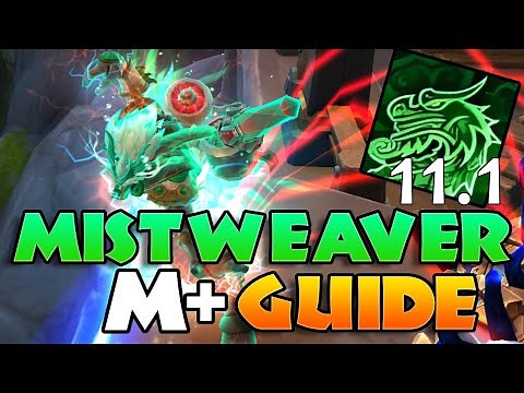 11.1 Mistweaver Guide for M+ | War Within Season 2 (Talents, Rotation, BOTH Hero Talents)