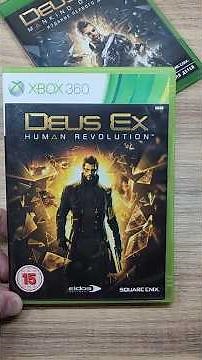 Deus Ex: Human Revolution Disc #deusex #xbox #retrogaming