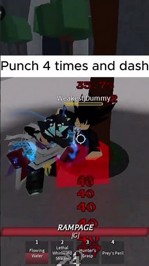 How to wall combo in tsb.