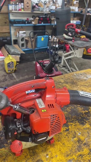 Rip leaf blower #echo #leafblower #blown #broke #broken | small engine repair shop