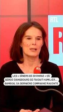 The “showbiz dinners” where Serge Gainsbourg was humiliated…