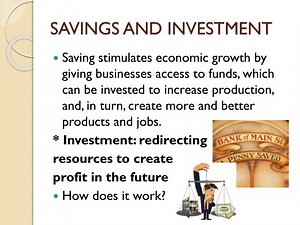 SAVINGS AND INVESTMENT - SlideServe