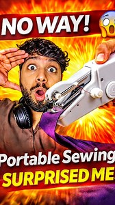 Mini Portable Sewing Machine 😱 #reels #viralreels | Growmindar1