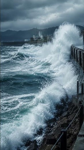 Japan Built a Giant Wall Against Tsunamis! 🌊😱