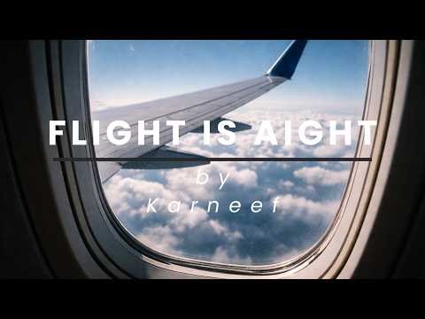 Flight Is Aight by Karneef 4K | Audio Visualizer | Free Music