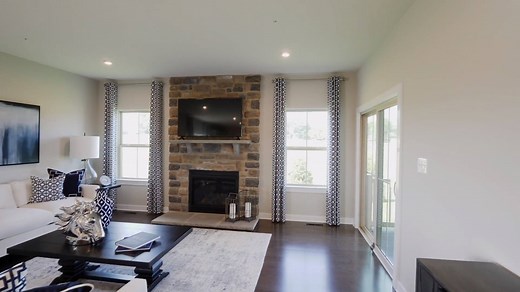 Andrea Palladio was a Renaissance architect, renowned for his brilliant and innovative designs. Our home that shares his name is sure to inspire you with a large foyer welcoming you home, open kitchen featuring an eat-at island, and rear covered porch. Take our video tour today to check it out for yourself. | Ryan Homes