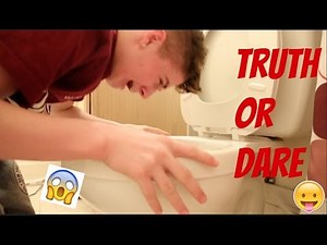 FLUSHED MY HEAD IN THE TOILET (Truth or Dare Part 2) | Zach Clayton