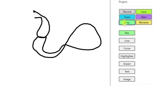 PHP | Draw on canvas, save json to txt file with Ajax/PHP, retrieve and replay with JQuery | Facebook