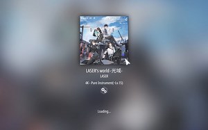 【LASER单曲音游化/4K】LASER's world - Advanced Instrument (补档+谱面自动演示)