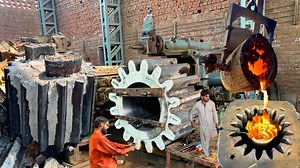 Amazing Manufacturing Process Of Large Gear Industrial machinery | Amazing Technology