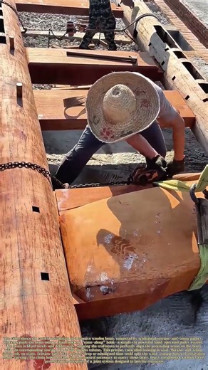 Hoisting Harmony: How a Pulley Lifts Ancient Timber Engineering