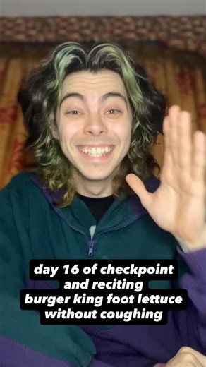 Blastian | day 16 of checkpoint and reciting burger king foot lettuce without coughing #bajablast #gardening #ouid #burgerking #footlettuce | Instagram