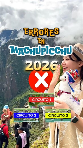 ✅ Mejor circuito para Machu Picchu este 2026 🔥🏔️ ✅ No todos los circuitos de Machu Picchu te dan la foto clásica 📸 👉 De los 3 circuitos, solo el circuito 2 te asegura la foto clásica, ya sea por la ruta clásica diseñada o la ruta terraza inferior ✨ 👀 Ojo: es el circuito que más rápido se agota, compra con anticipación ⏳ ✅ En Machu Picchu existen 10 rutas, todas en un solo sentido 🚶‍♂️ 🚻 Tip clave: usa los baños antes de ingresar, dentro no hay ❌ ✅ Para más info escríbenos 📲 51 953 346 29
