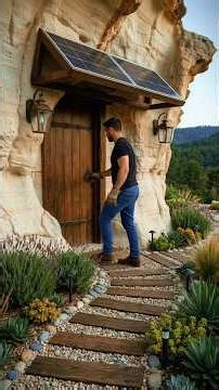 He Found an Abandoned Sand stone Cave-Then Built This #shorts #asmr #beforeandafter
