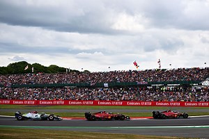 "Through goes Hamilton": Watch the epic battle between Lewis Hamilton, Sergio Perez, and Charles Leclerc at the 2022 F1 British GP