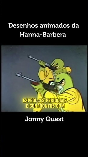 Jonny Quest um desenho clássico da icônica Hanna e Barbera #short