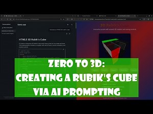 Build a 3D Rubik's Cube in Your Browser - HTML5 & JavaScript Tutorial
