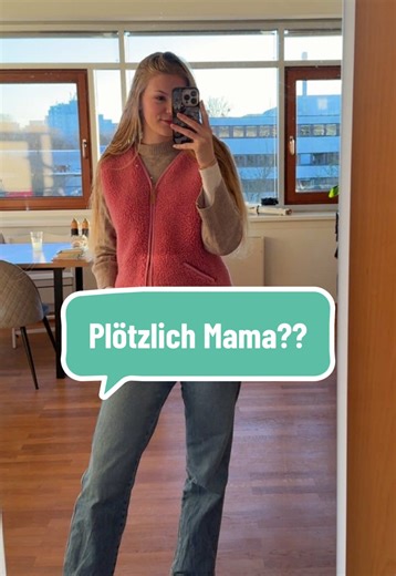Ein Tag im Leben einer jungen Mama mit ihrem Kind