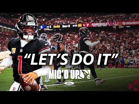 "Let's ******* Go!" Kyler Murray Mic'd Up vs Titans | AZ Cardinals