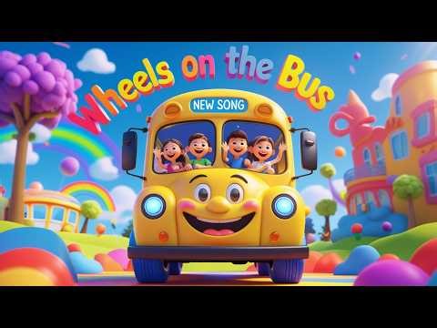 Wheels on the Bus 🚌 NEW VERSION | Kids Song | Baby Rhymes