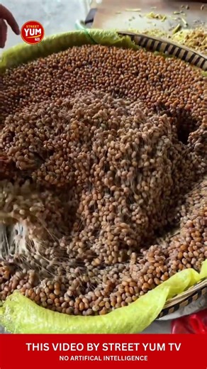 FERMENTED SOYBEANS 🫘🔥 #shorts #streetfood #foodskills #fermented