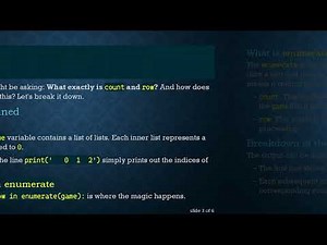 Understanding the for Loop in Python: A Beginner's Guide to enumerate