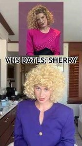 Sherry from VHS Dates #comedyshorts #impression #dating #80s #lipsync