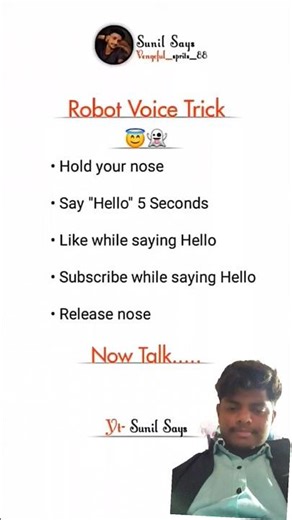 robot voice track 😇👻 #foryou #tranding #viral